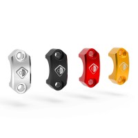 DBK Special Parts (Ducabike) Handlebar Clamp for Brembo Semi-radial, RCS, and Performance Technology Master Cylinders DBK Special Parts (Ducabike) Handlebar Clamp for Brembo Semi-radial, RCS, and Performance Technology Master Cylinders